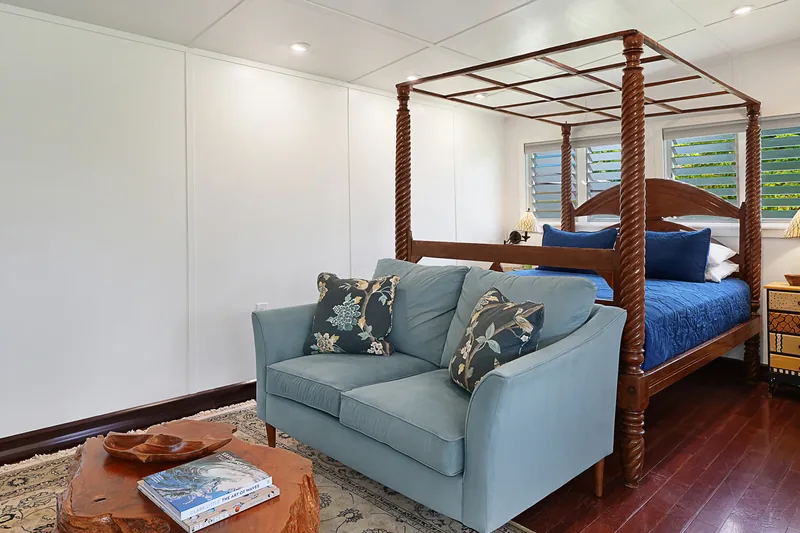 Second bedroom at Fern Grotto Inn, Kapaa, Kauai